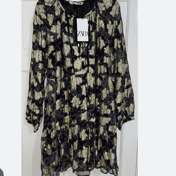 Zara Printed Dress - Picture 4 of 5